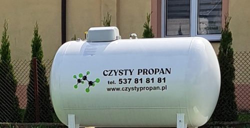zbiornik na propan na gaz płynny